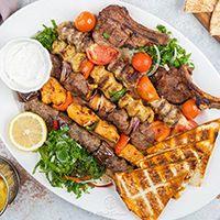 Sealand Mixed Tikka Platter